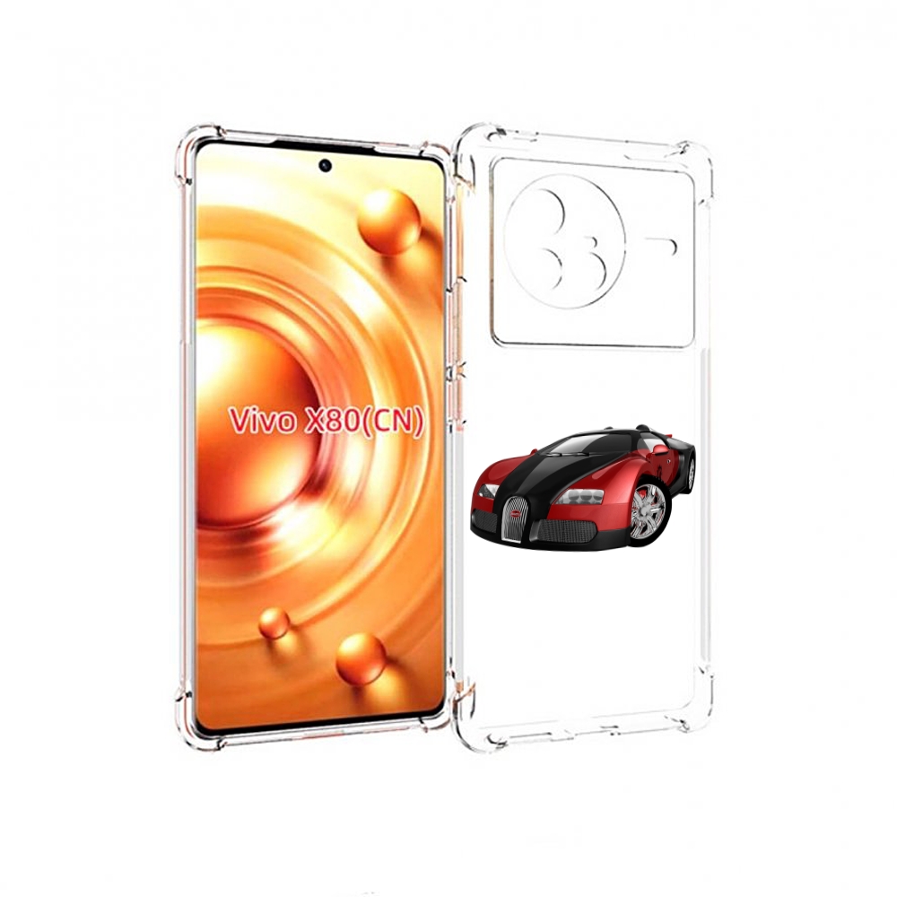 

Чехол Mypads Бука Мужской Для Vivo X80, Прозрачный, Tocco