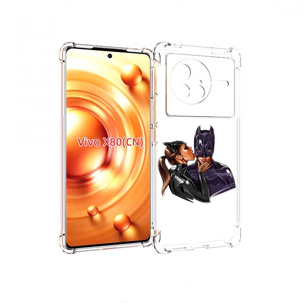 

Чехол Mypads Бэтман Для Vivo X80, Прозрачный, Tocco