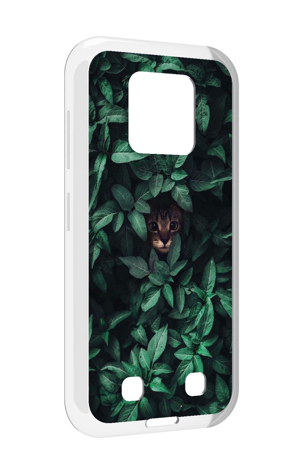 

Чехол MyPads котенок в листьях для Oukitel WP18, Прозрачный, Tocco