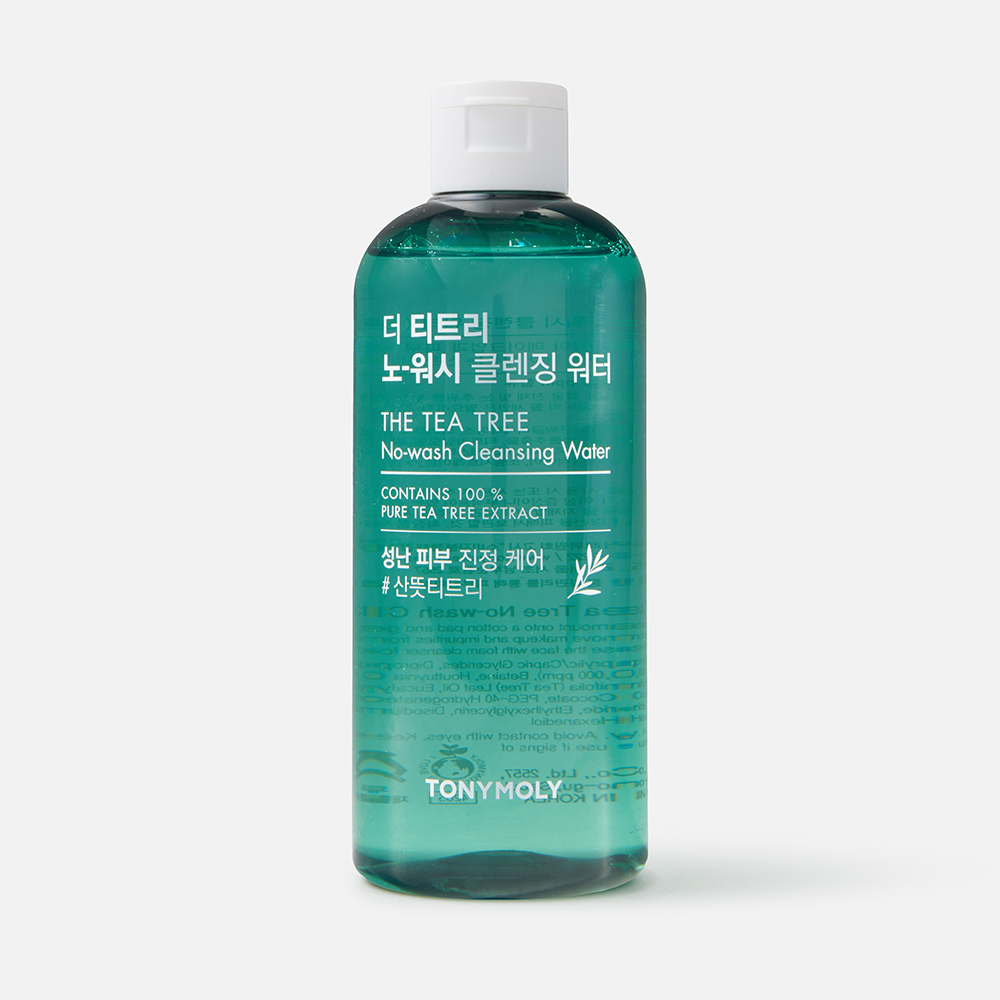 Вода мицеллярная Tony Moly The Tea Tree No Wash с экстрактом чайного дерева 300 мл 1454₽