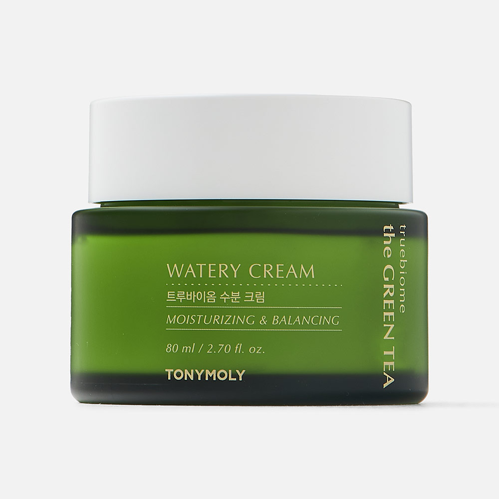 Крем для лица Tony Moly The Green Tea Truebiome Watery Cream с зелёным чаем 150 мл 2153₽