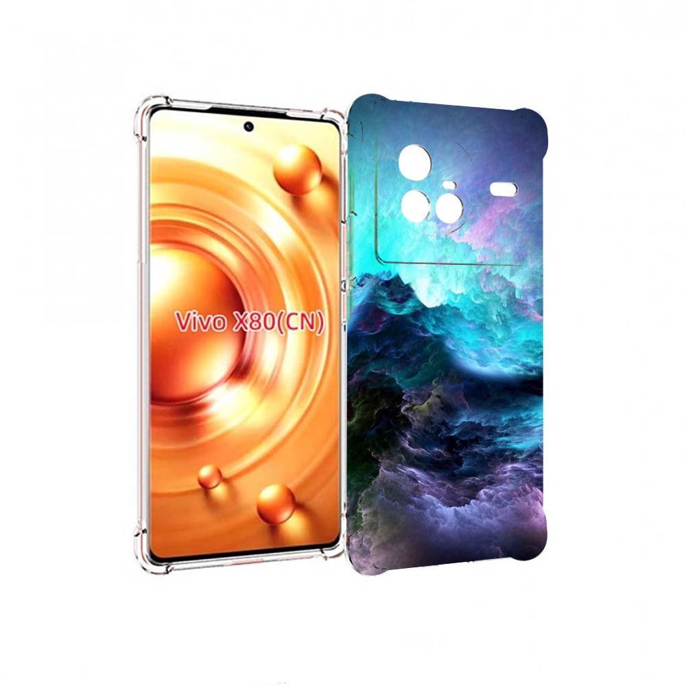 

Чехол Mypads Волна Для Vivo X80, Прозрачный, Tocco