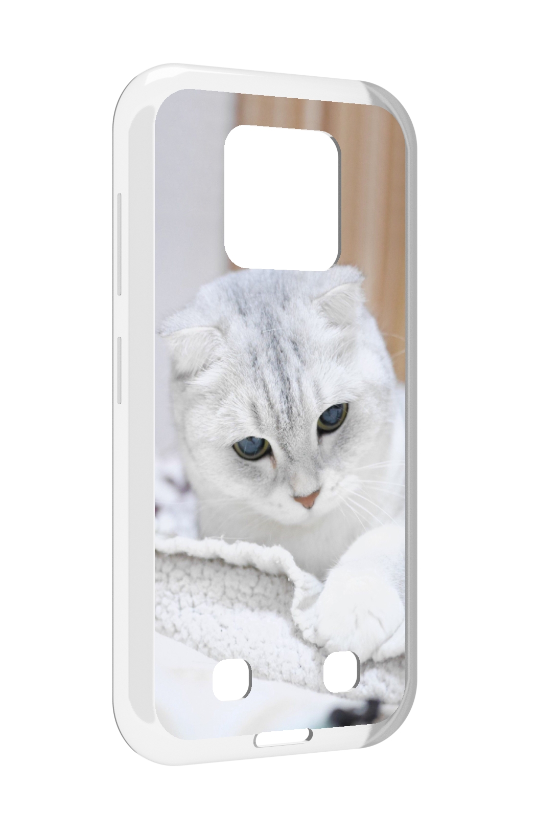 

Чехол MyPads кошка чаузи для Oukitel WP18, Прозрачный, Tocco