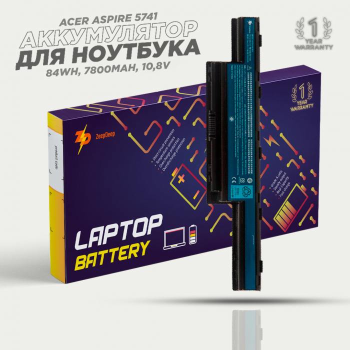 

Аккумулятор ZeepDeep Energy для Acer Aspire 5741, 5733, 4551,, AS10D41