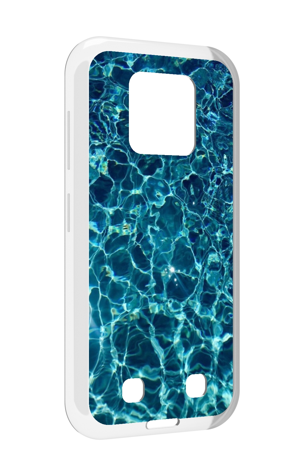 

Чехол MyPads красивая голубая вода для Oukitel WP18, Прозрачный, Tocco