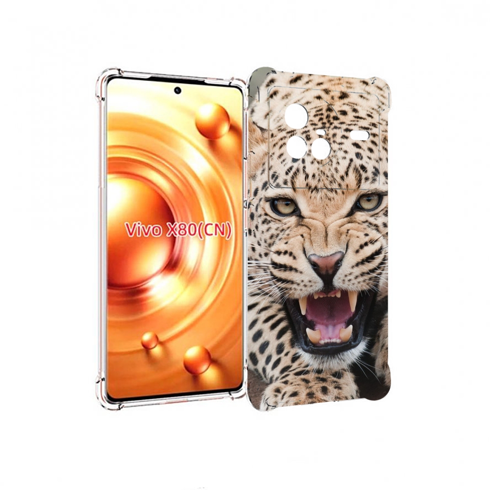 

Чехол Mypads Гепард-Красивый Мужской Для Vivo X80, Прозрачный, Tocco