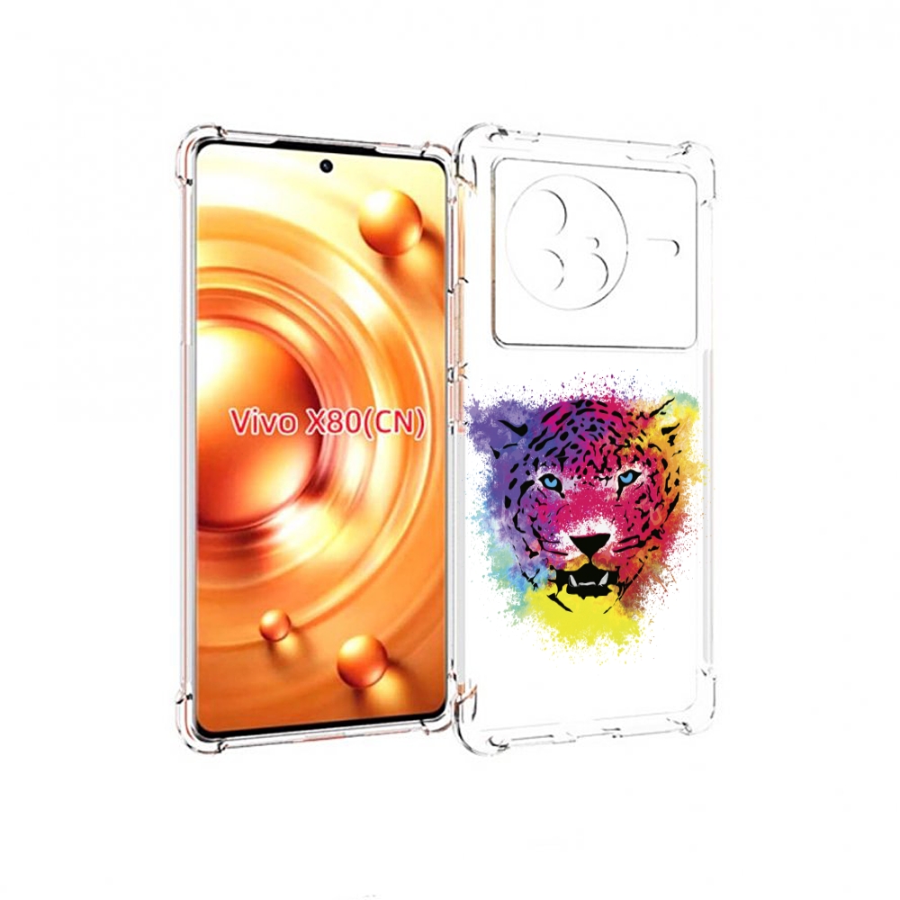 

Чехол Mypads Гепард Для Vivo X80, Прозрачный, Tocco