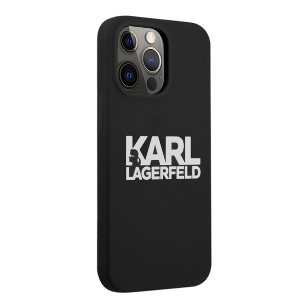 фото Чехол iphone 13 pro karl lagerfeld silicone черный mydilly