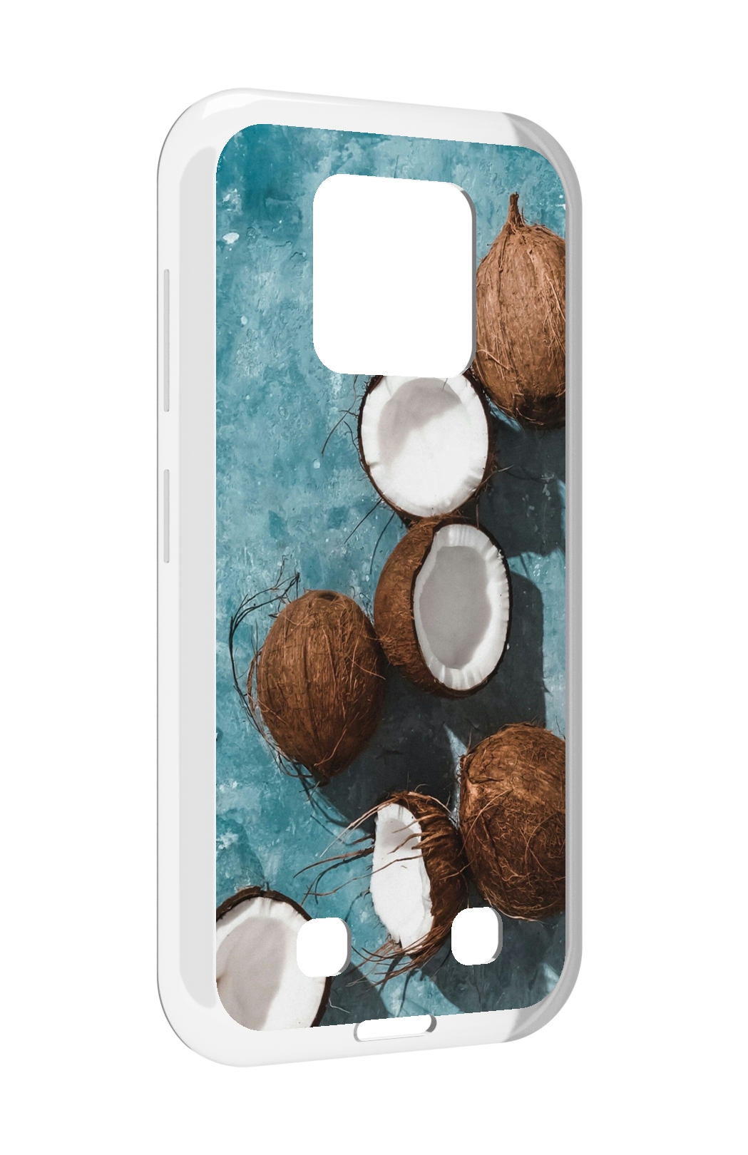 

Чехол MyPads красивые-кокосы для Oukitel WP18, Прозрачный, Tocco