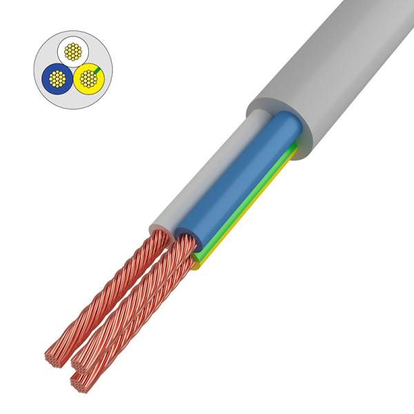 

Провод ПВС REXANT 3x1,0 кв.мм белый 5 м ГОСТ 01-8044-5