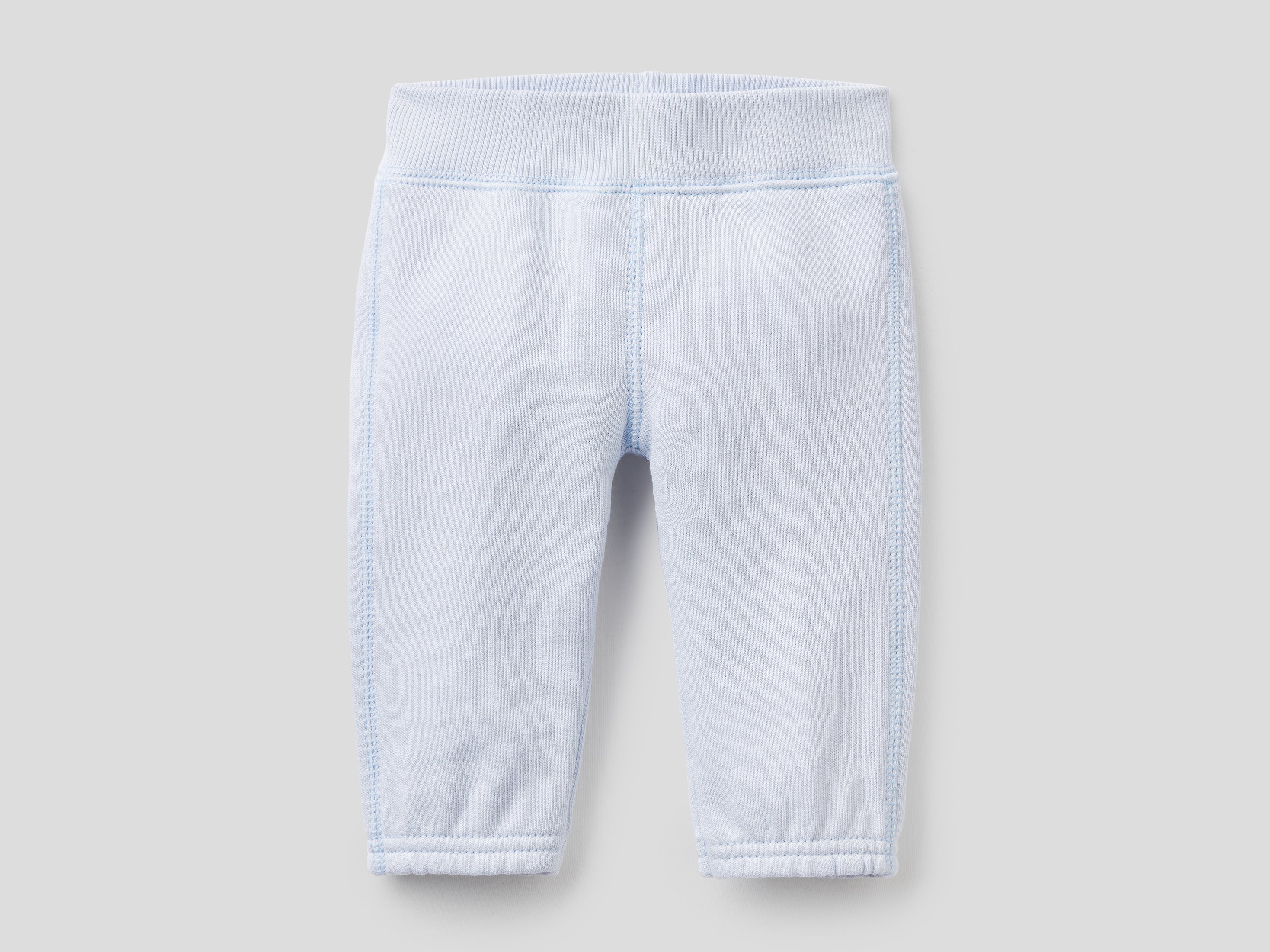 фото Брюки для девочек benetton цв. голубой р.80 united colors of benetton