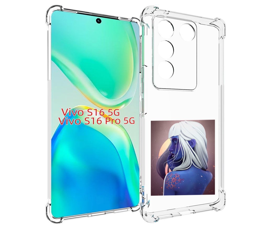 

Чехол MyPads аватар-с-цветком для Vivo S16 5G/S16 Pro 5G/V27/V27 Pro, Tocco