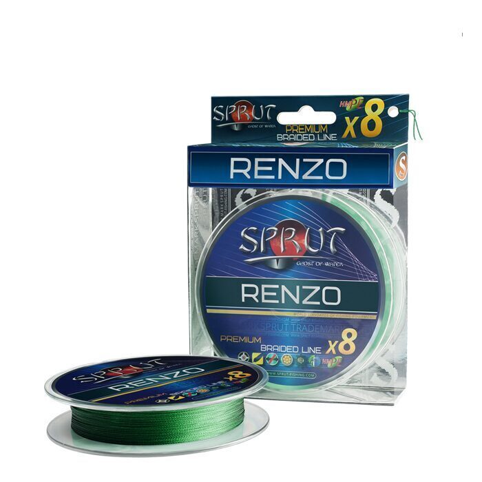 

Шнур Sprut RENZO (0.16 / 14.3 / 140 / 3 / темно-зеленый / Dark Green / 3 / 300 / 3), Renzo Soft Premium