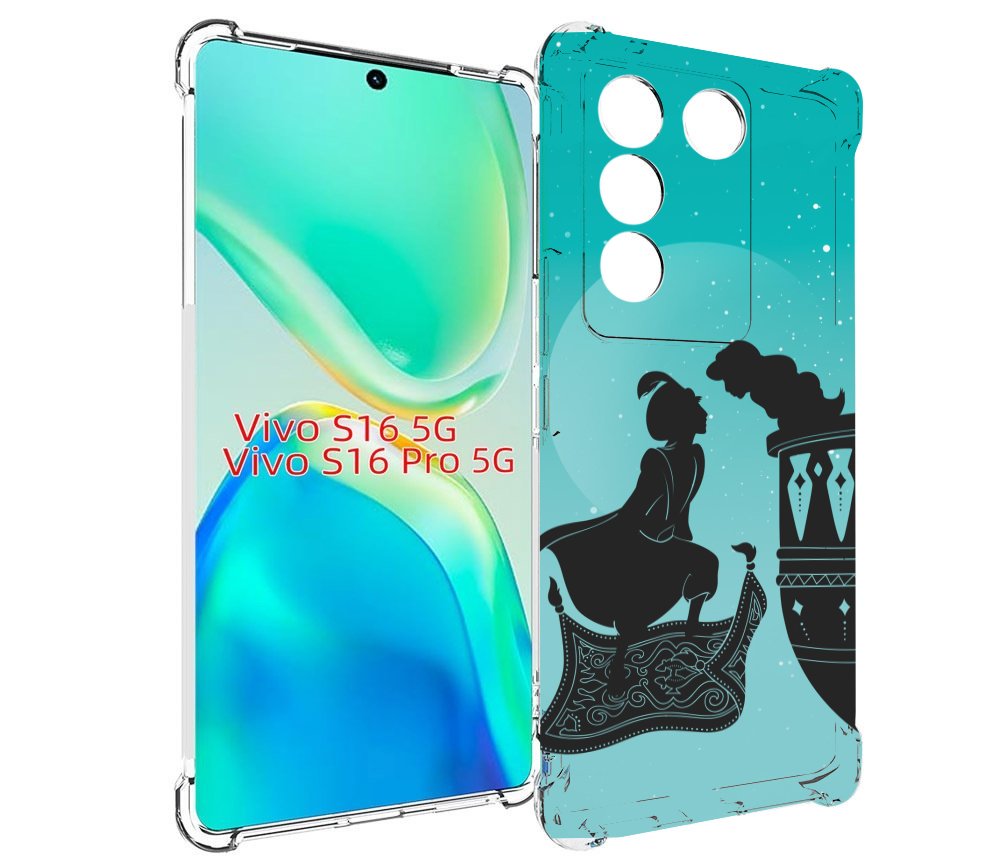 

Чехол MyPads алладин тень для Vivo S16 5G/S16 Pro 5G/V27/V27 Pro, Tocco