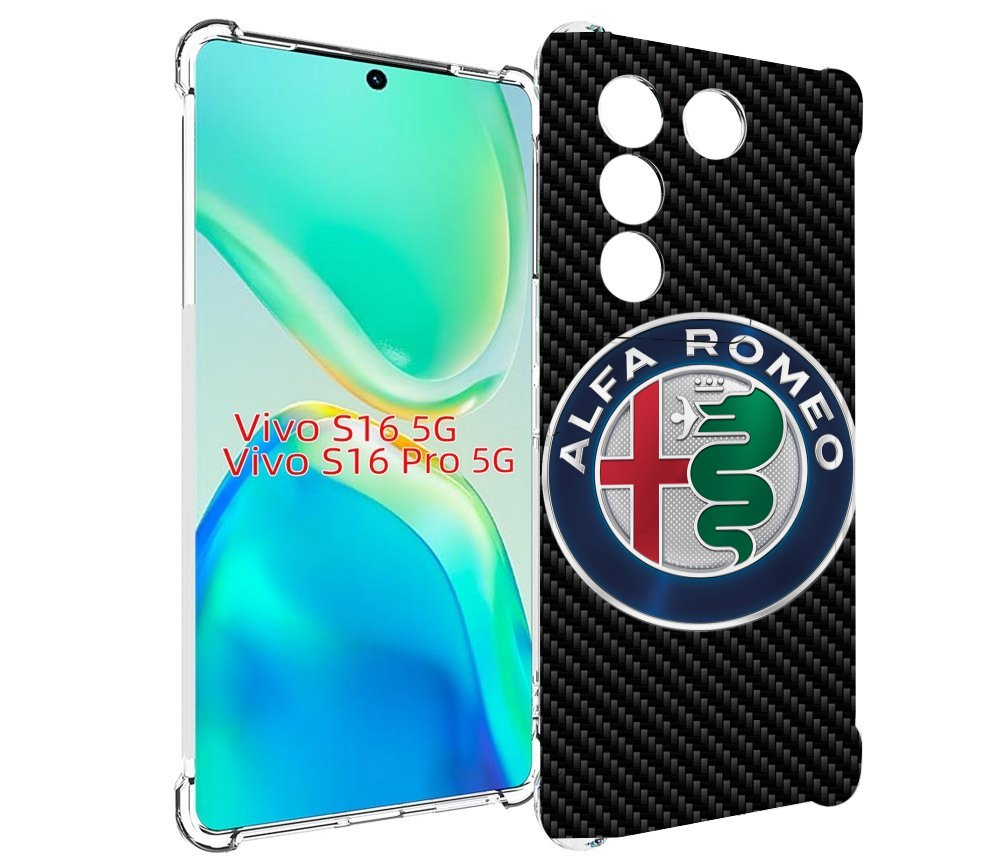 

Чехол MyPads альфа-ромео мужской для Vivo S16 5G/S16 Pro 5G/V27/V27 Pro, Tocco