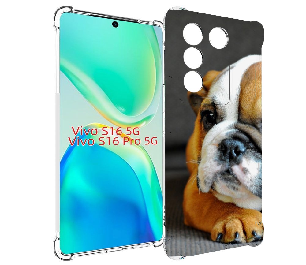 

Чехол MyPads английский бульдор для Vivo S16 5G/S16 Pro 5G/V27/V27 Pro, Tocco