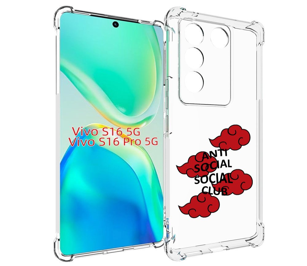 

Чехол MyPads анти-социал-социал-клаб для Vivo S16 5G/S16 Pro 5G/V27/V27 Pro, Tocco