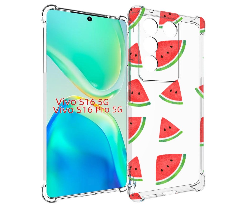 

Чехол MyPads арбузики для Vivo S16 5G/S16 Pro 5G/V27/V27 Pro, Tocco