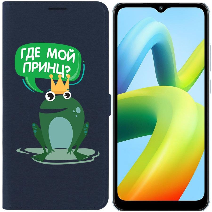 

Чехол-книжка Eco Book для Xiaomi Redmi A1+ Лягушка