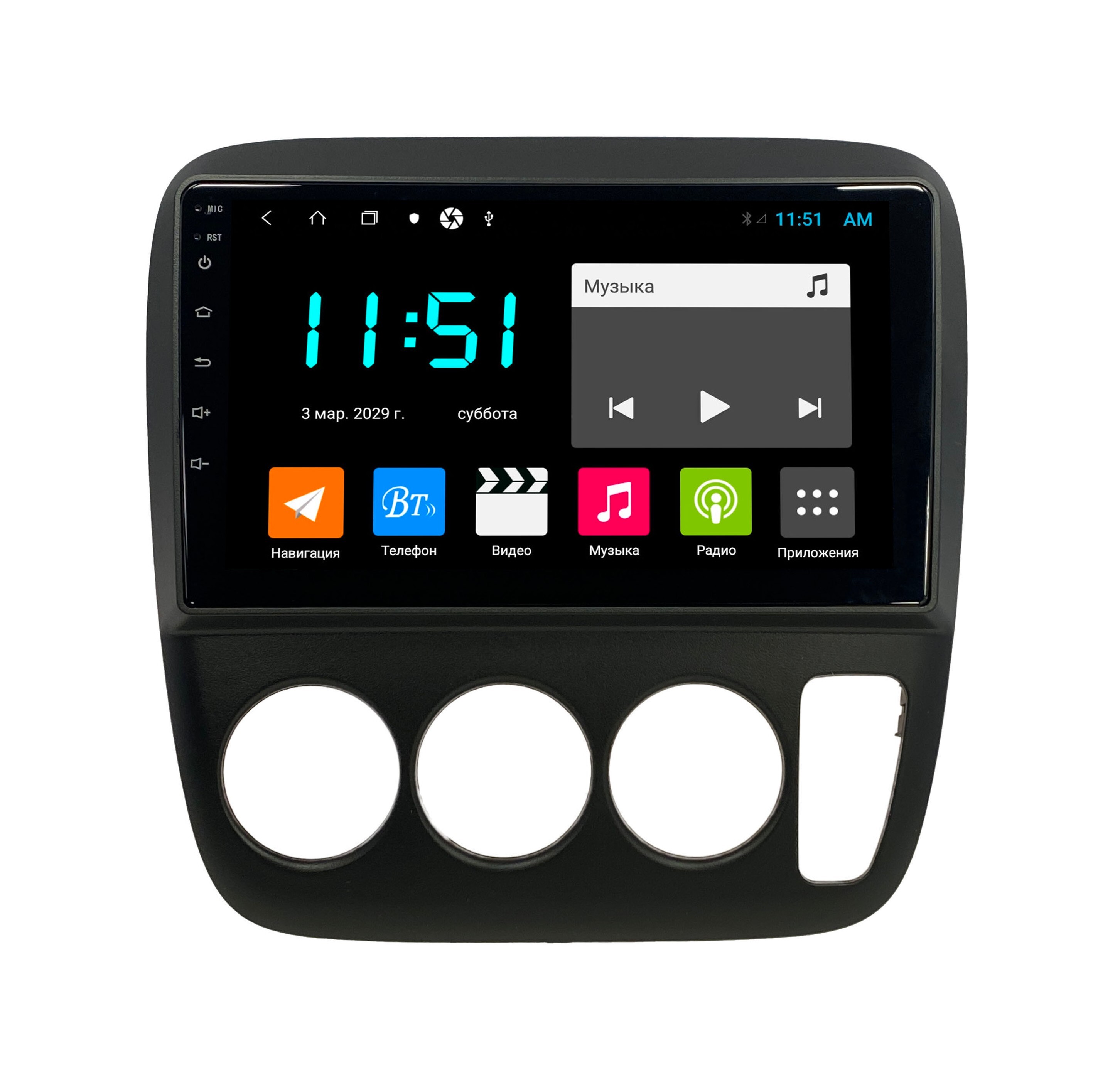 Штатная автомагнитола Zenith Honda CRV 1995-2001 464GB Android 12 Мультируль ШГУ 3029900₽