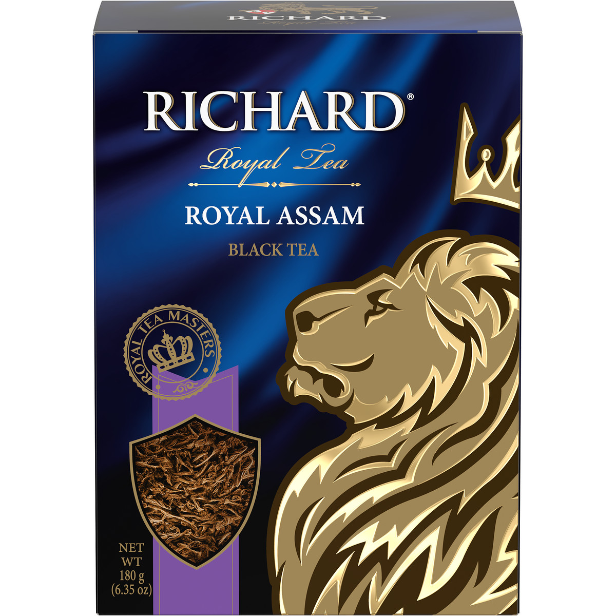 Чай черный Richard Royal Assam, крупнолистовой, 180 г