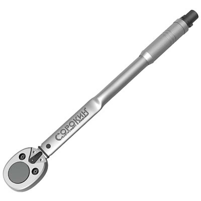 

Ключ динамометрический 1/2", 42-210 Nm СОРОКИН 1.31
