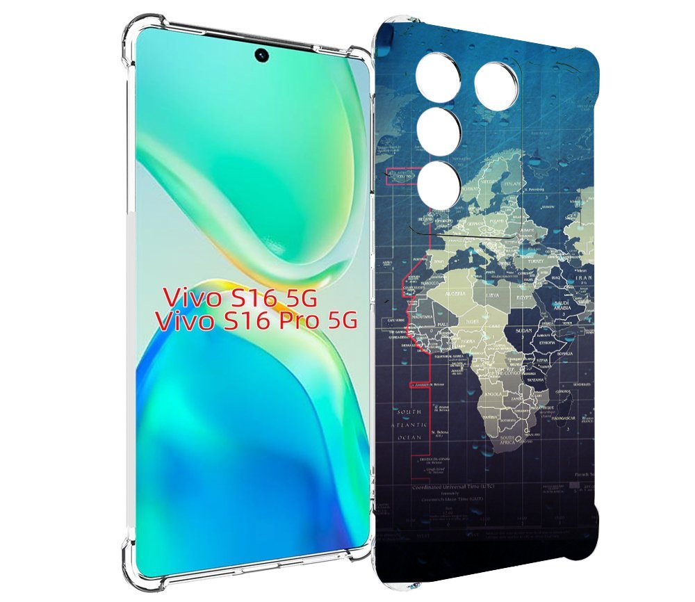 

Чехол MyPads бункер-анклава для Vivo S16 5G/S16 Pro 5G/V27/V27 Pro, Tocco