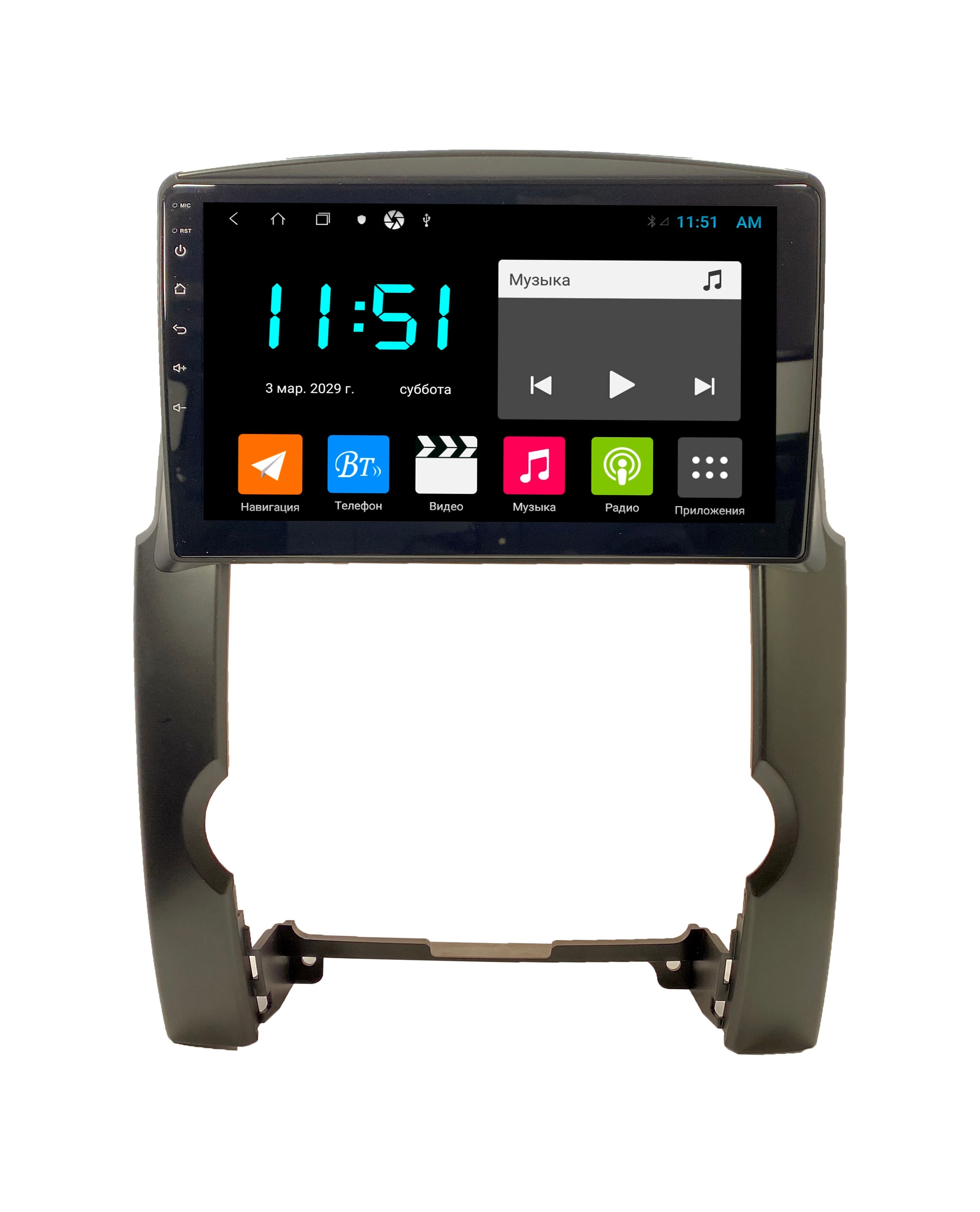 Штатная автомагнитола Zenith KIA Sorento 2009-2012 Android 12 464GB Мультируль ШГУ 3049700₽