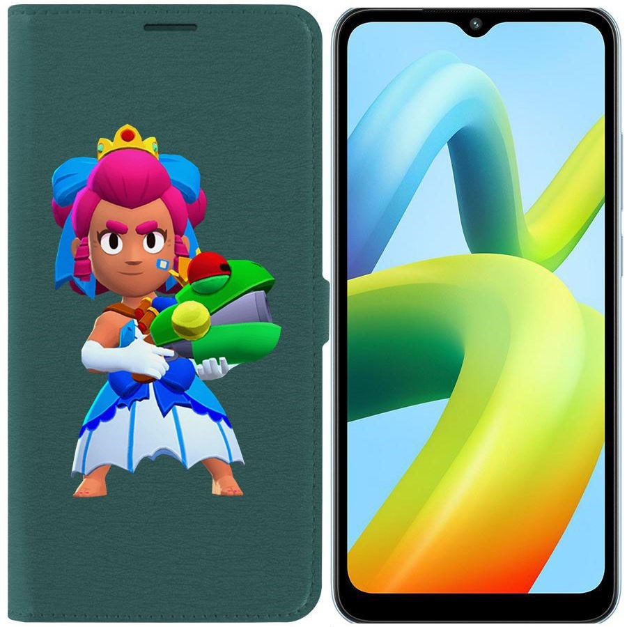 

Чехол-книжка Eco Book для Xiaomi Redmi A1+ Brawl Stars-Принцесса Шелли
