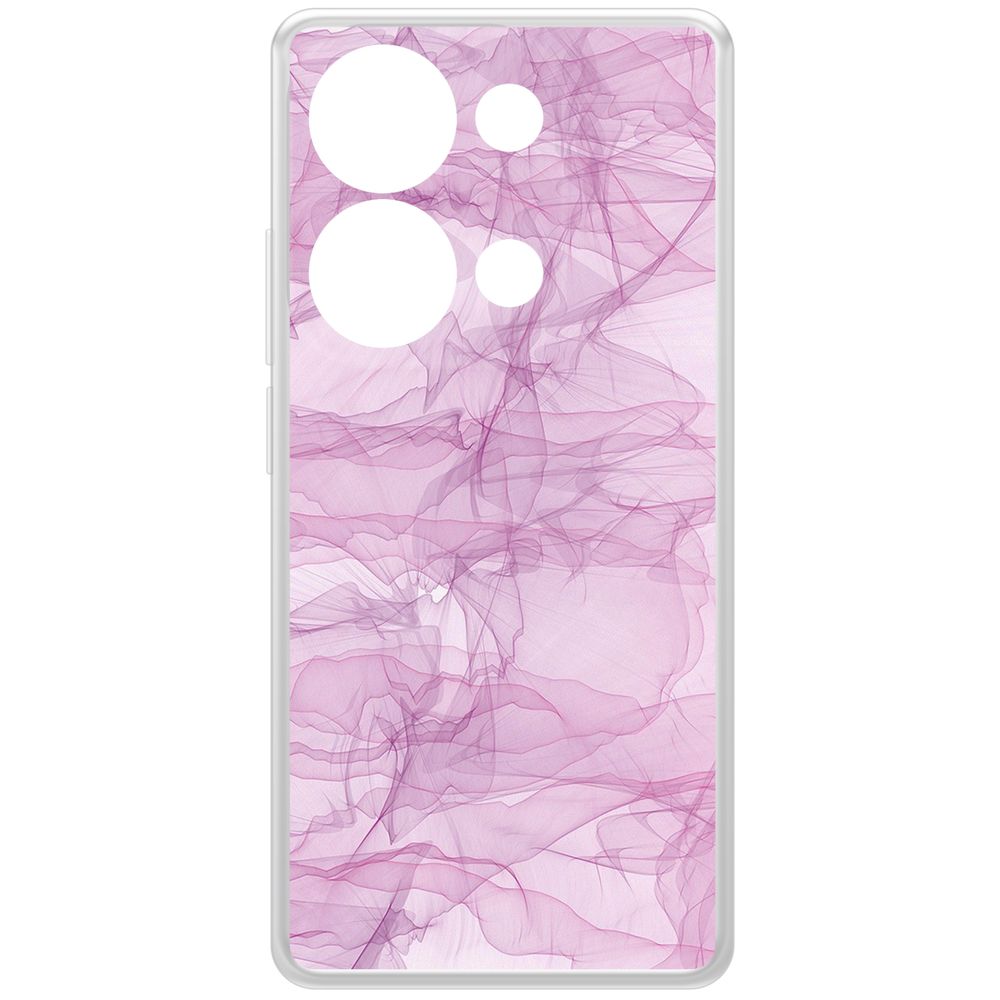 

Чехол-накладка Krutoff Clear Case Абстракт 4 для Xiaomi Poco M6 Pro 4G, Прозрачный