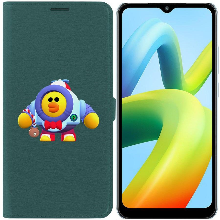 

Чехол-книжка Eco Book для Xiaomi Redmi A1+ Brawl Stars-Нани Салли