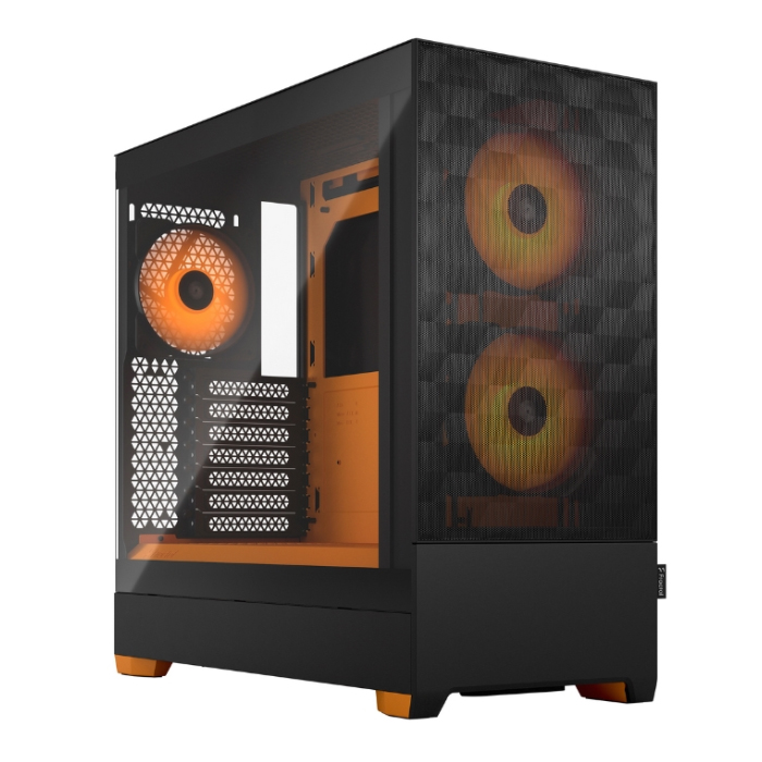 фото Корпус компьютерный fractal design pop air rgb (fd-c-por1a-05) orange/black