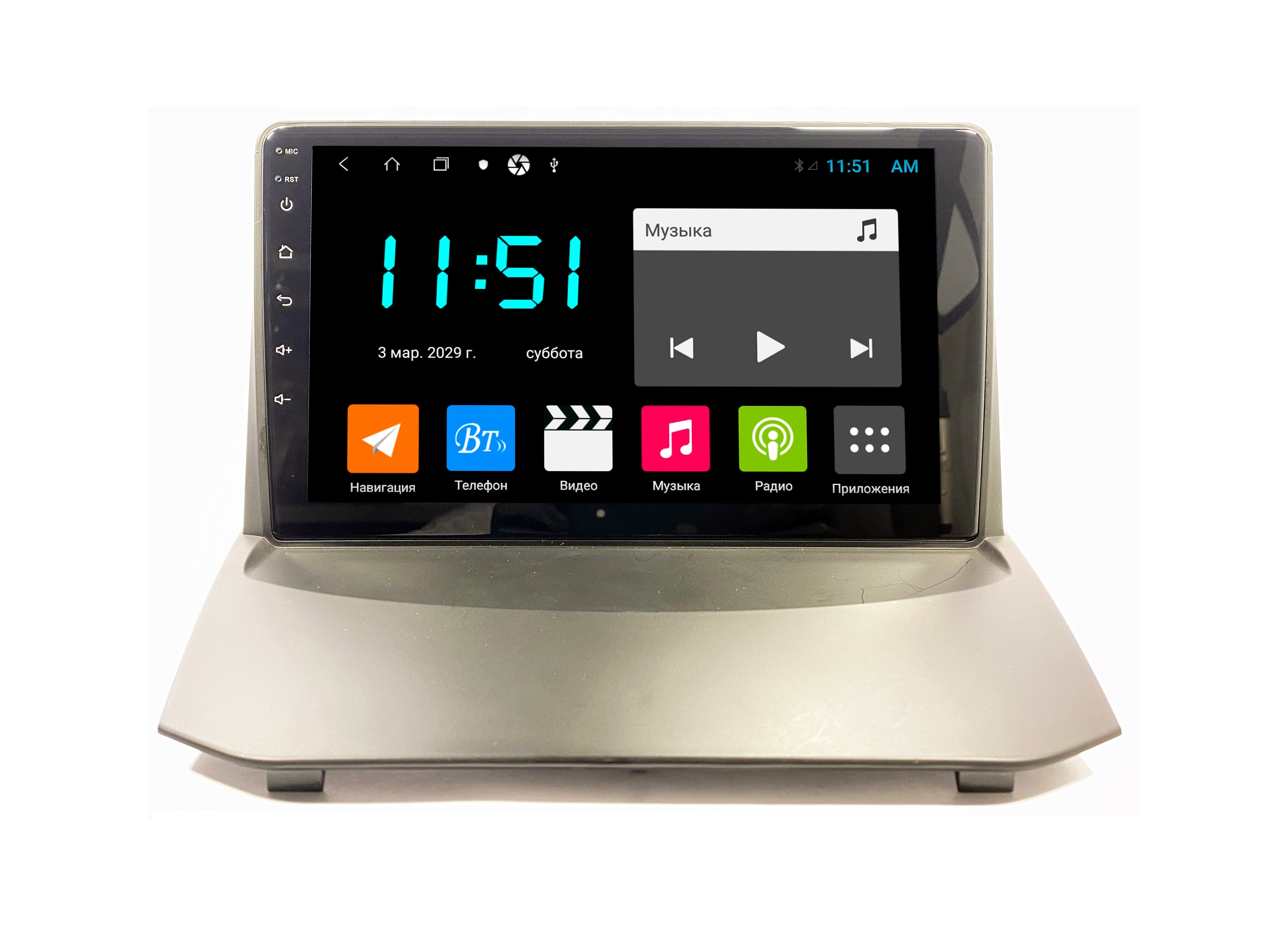 Штатная автомагнитола Zenith Ford Fiesta 2009-2017 Android 12 464GB Мультируль ШГУ 3205600₽