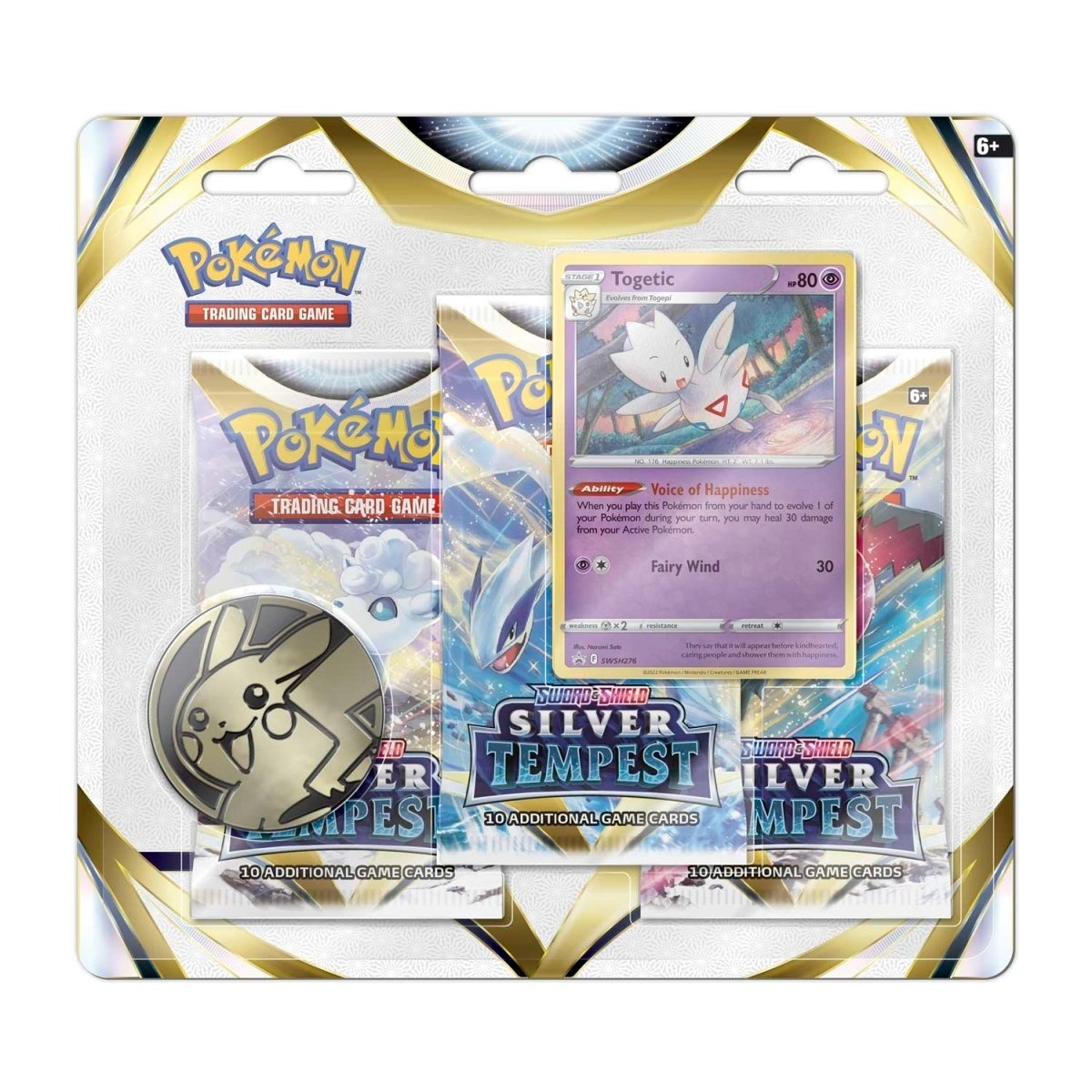 

Дополнение Nintendo для Pokemon ККИ: Блистер Sword and Shield Silver Tempest Togetic