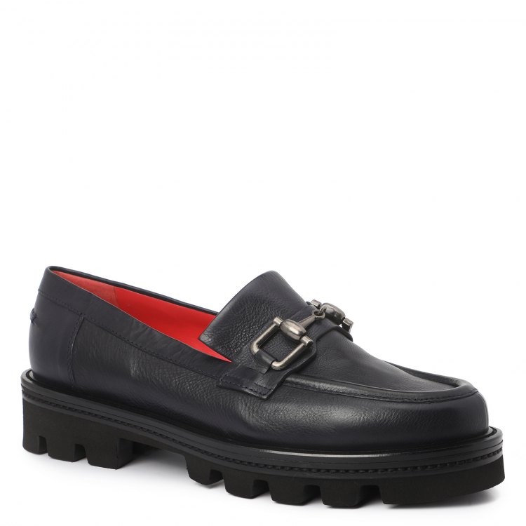 

Лоферы женские Pas De Rouge 2590 синие 41 EU, 2590