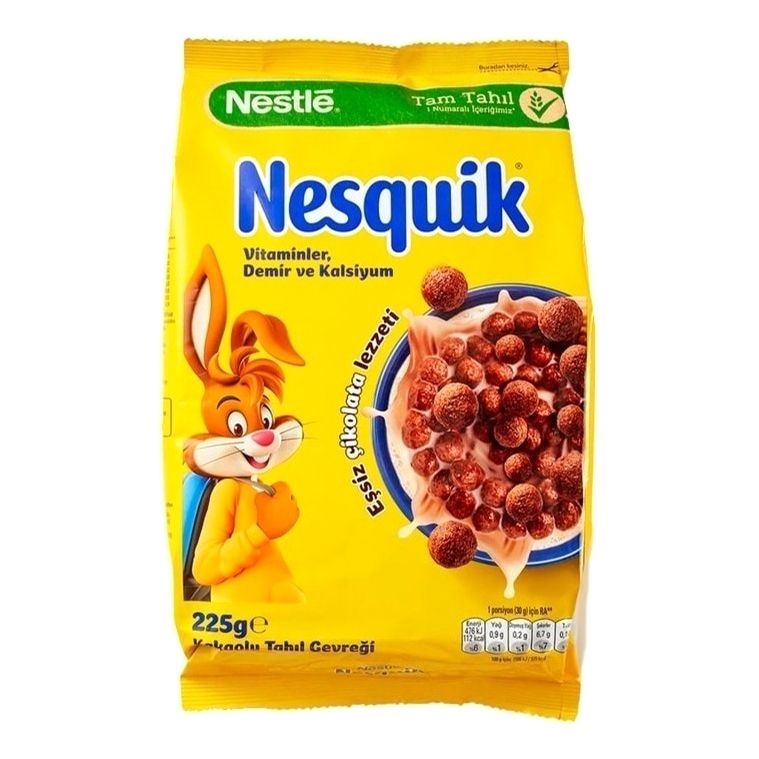 Готовый завтрак шарики Nestle Nesquik шоколадные 225 г