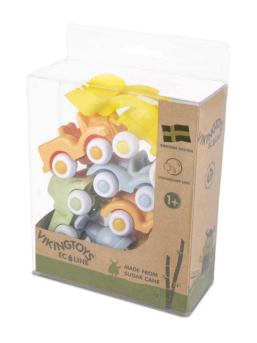 Набор машинок Viking toys Мини Ecoline, 7шт, 51119 пылесборники filtero fls 01 s bag 10 xl ecoline