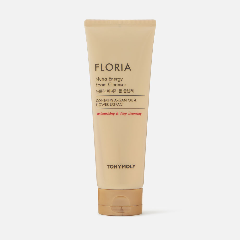 Пенка для умывания TONY MOLY Floria Nutra Energy Foam Cleanser увлажняющая 150 мл 986₽