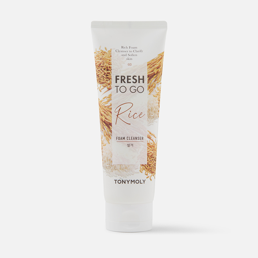 

Пенка для умывания TONY MOLY Fresh To Go Rice Foam Cleanser с экстрактом риса 170 мл