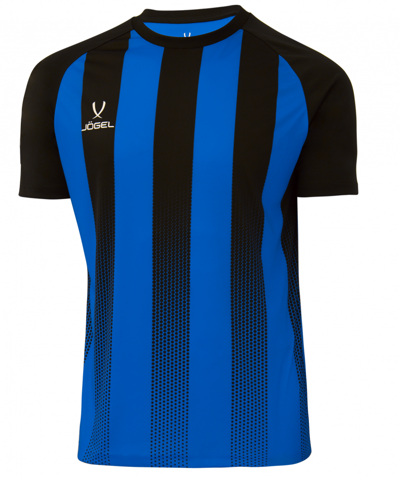 фото Футболка игровая camp striped jersey, синий/черный jögel