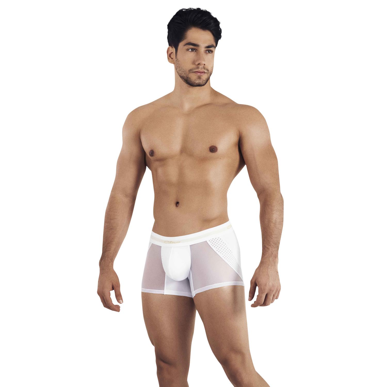 

Мужские боксеры белые прозрачные Clever EXTRAVAGANT BOXER 030601 L, 0306