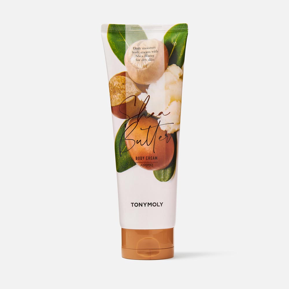 Крем для тела Tony Moly Shea Butter Body Cream увлажняющий, с маслом ши 250 мл