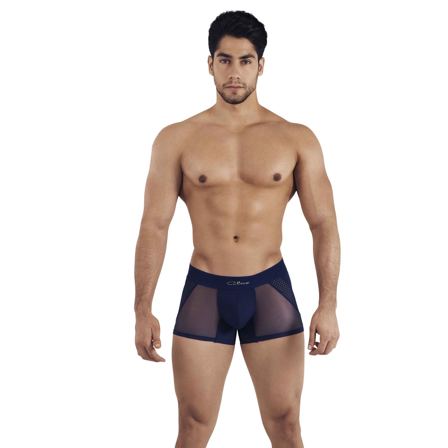 

Мужские боксеры темно-синие прозрачные Clever EXTRAVAGANT BOXER 030608 XL, 0306