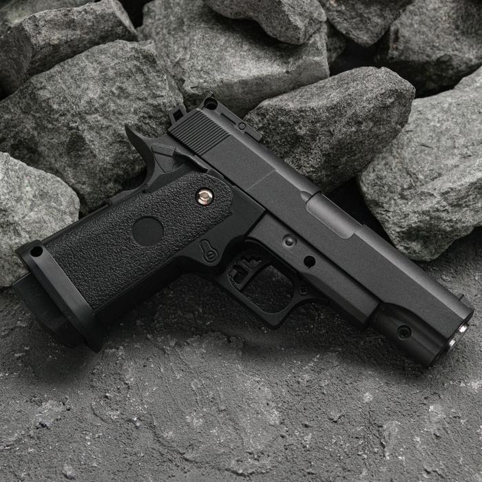 

Пистолет страйкбольный Galaxy Colt 1911PD, кал. 6 мм, Черный, Colt 1911PD