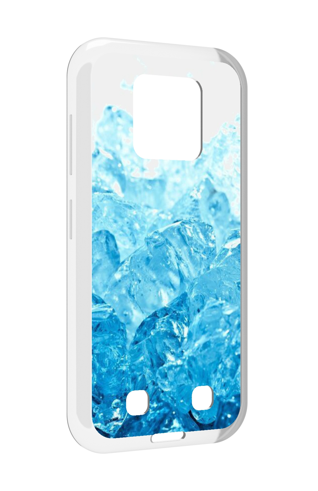 

Чехол MyPads кусочки-льда для Oukitel WP18, Прозрачный, Tocco