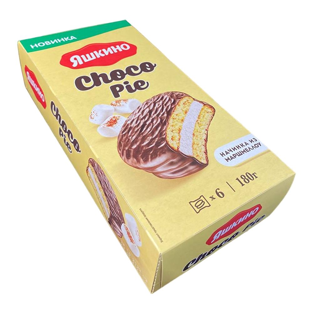 Печенье Яшкино Choco pie маршмеллоу 180 г