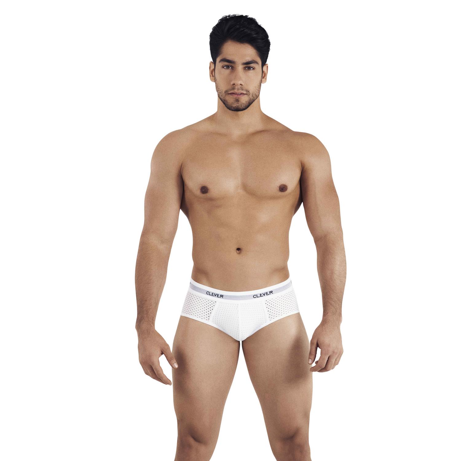 Трусы мужские Clever Masculine Underwear 0324 белые S