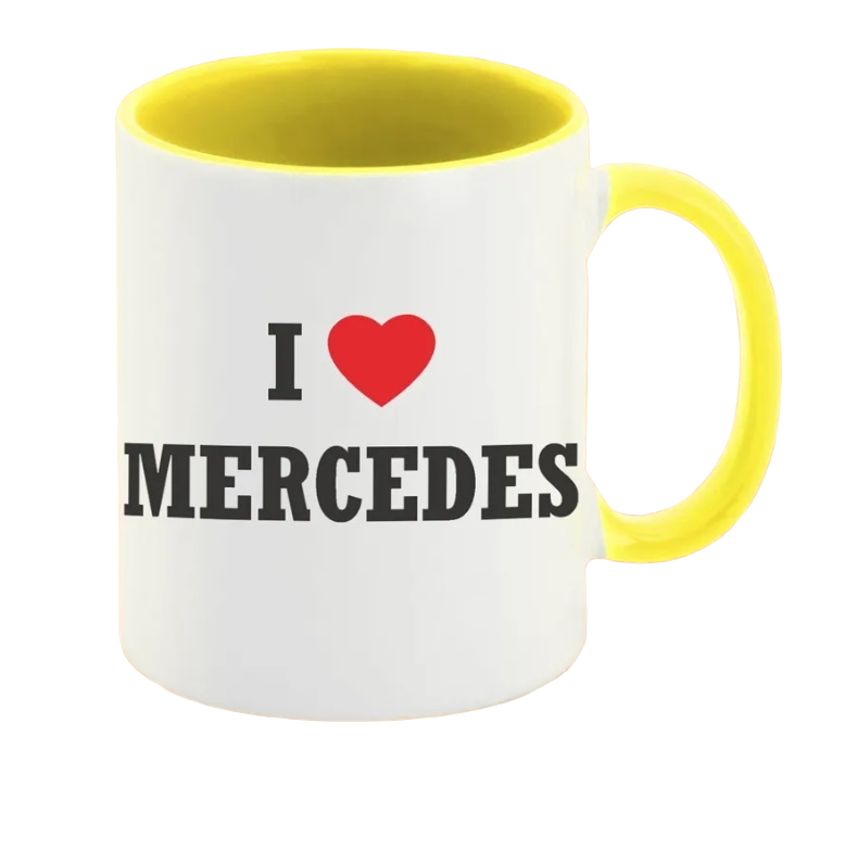 

Кружка CoolPodarok Авто I love Mercedes