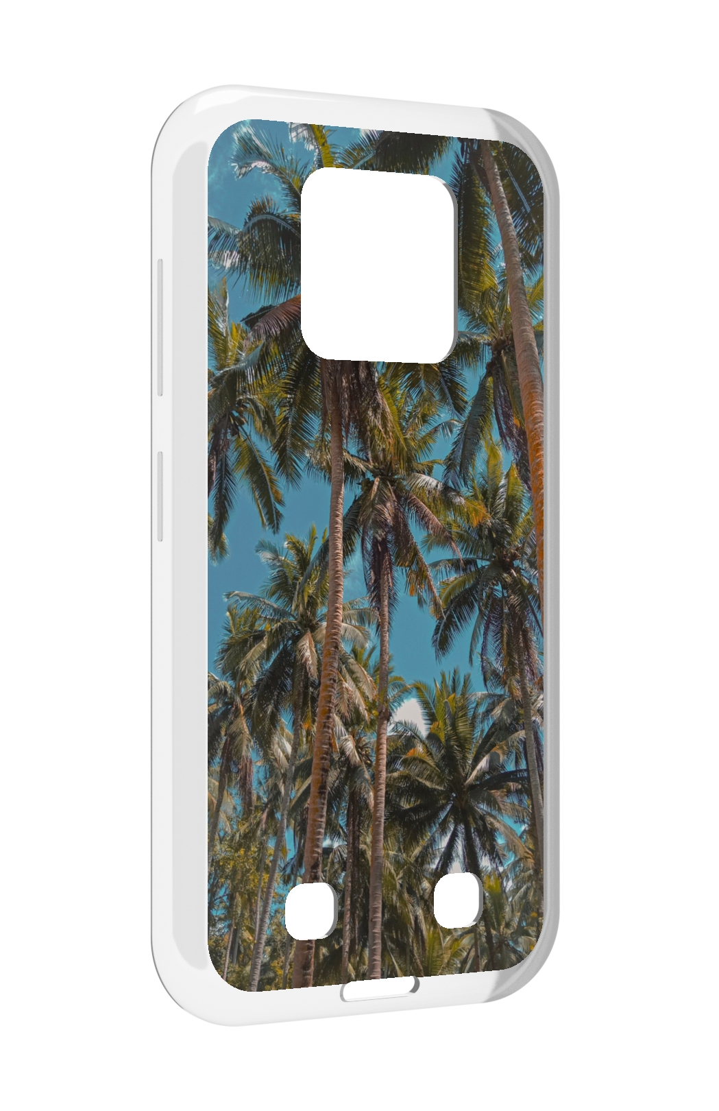 

Чехол MyPads летние пальмы для Oukitel WP18, Прозрачный, Tocco