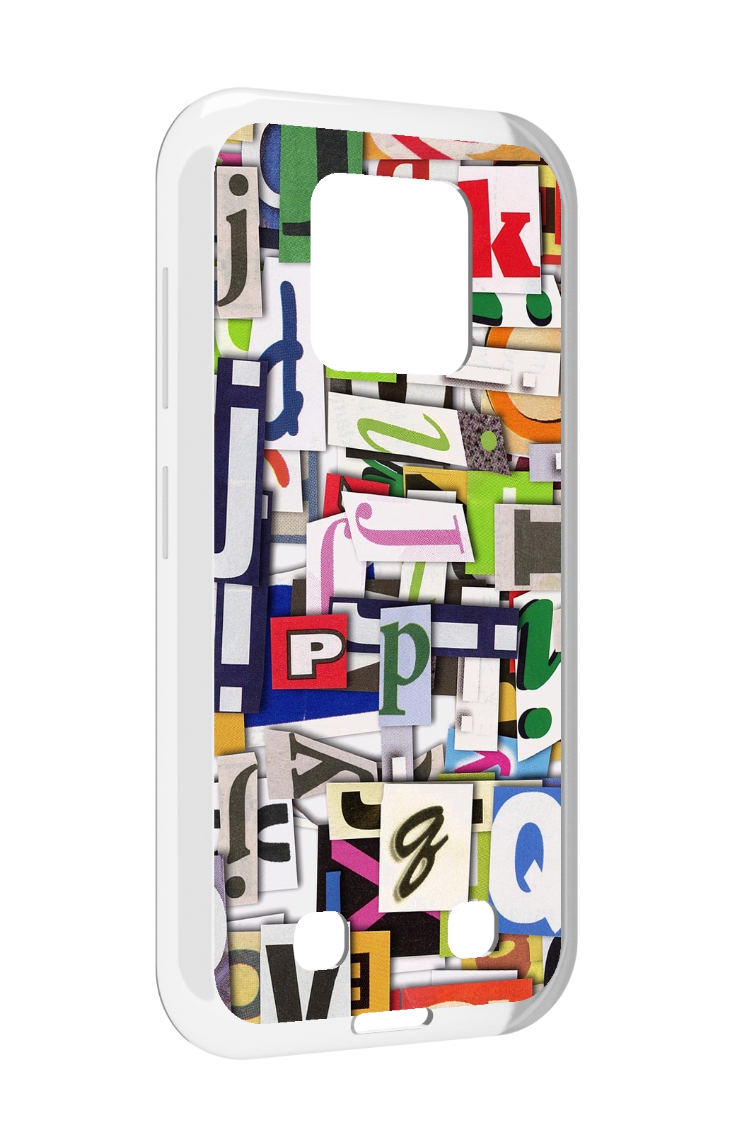 

Чехол MyPads ломанные-буквы для Oukitel WP18, Прозрачный, Tocco